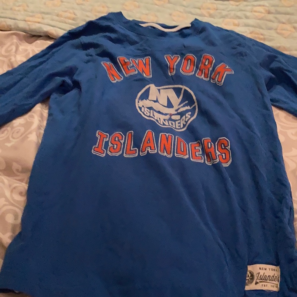 Ny islanders  long sleeve youth med shirt